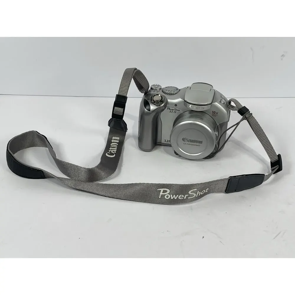 Canon PowerShot S1 IS 3.2MP Digital Camera - Silver
